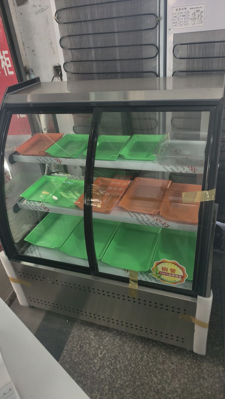 超鸿制冷商用厨具点菜柜凉菜柜150 67 h120实拍产品图